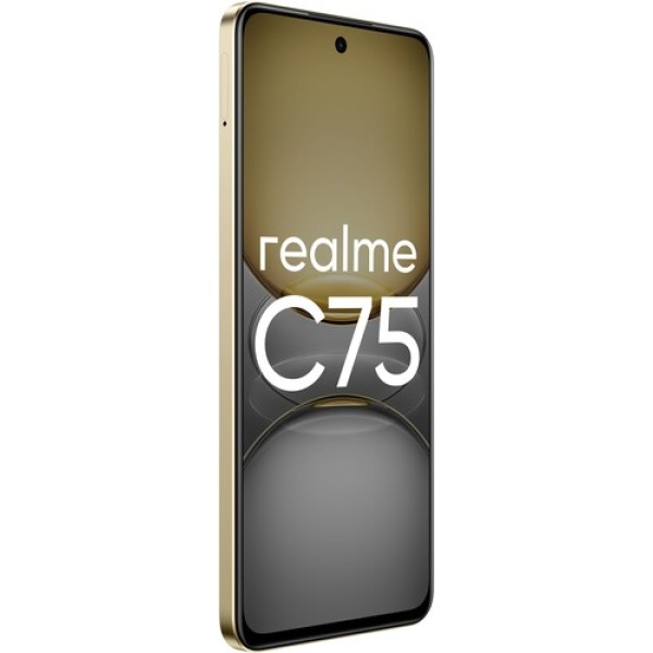 6.72" Смартфон realme C75 256 ГБ золотистый