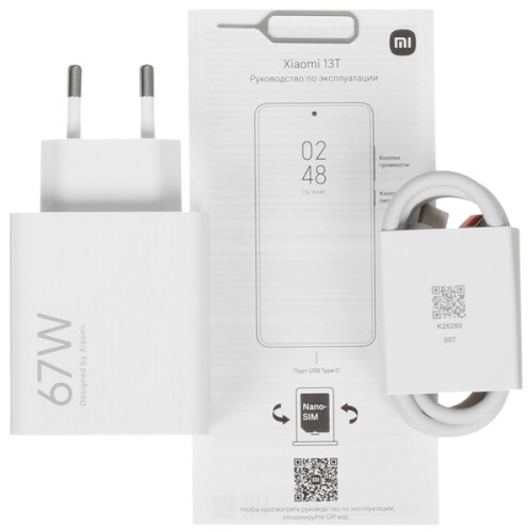 6.67" Смартфон Xiaomi 13T 256 ГБ черный
