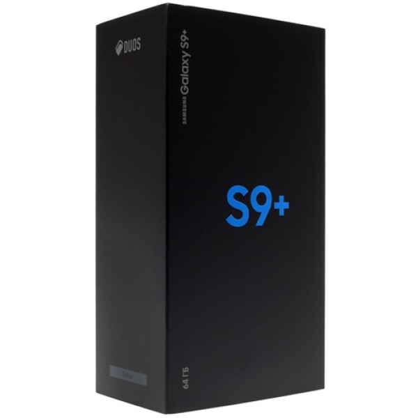 Смартфон Samsung Galaxy S9+ 6.2" 64Gb Grey8(4x2,9Ghz+4x1,9Ghz)/6144Mb/2960x1440/sAMOLED/2SIM/LTE/NFC/IP68/Cam12+12/3500mAh/Android 8.0