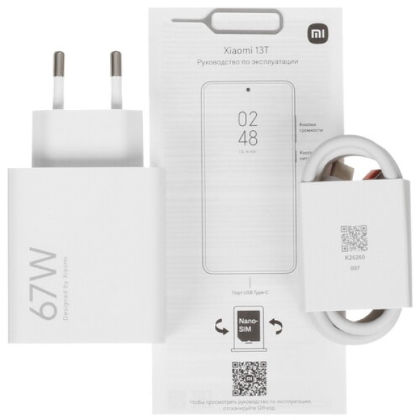 6.67" Смартфон Xiaomi 13T 256 ГБ черный