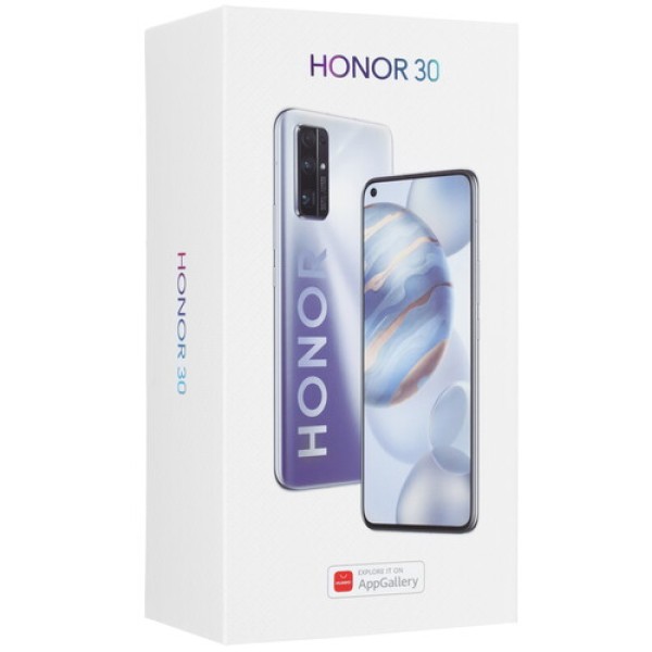 6.53" Смартфон HONOR 30 256 ГБ черный