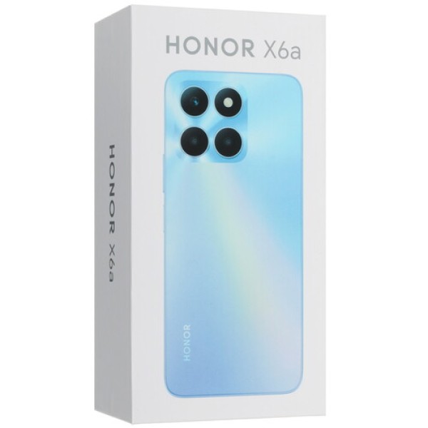 6.56" Смартфон HONOR X6a 128 ГБ голубой