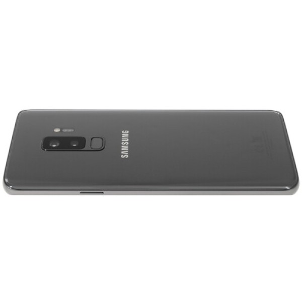 Смартфон Samsung Galaxy S9+ 6.2" 64Gb Grey8(4x2,9Ghz+4x1,9Ghz)/6144Mb/2960x1440/sAMOLED/2SIM/LTE/NFC/IP68/Cam12+12/3500mAh/Android 8.0