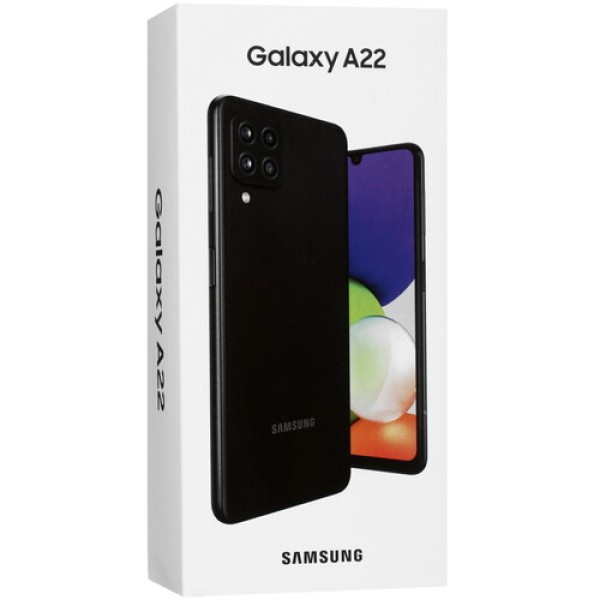 6.4" Смартфон Samsung Galaxy A22 4G 128 ГБ черный