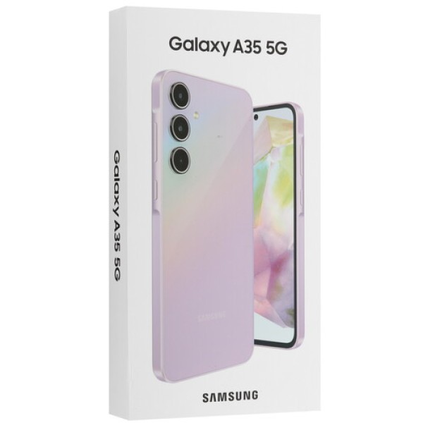 6.6" Смартфон Samsung Galaxy A35 128 ГБ фиолетовый