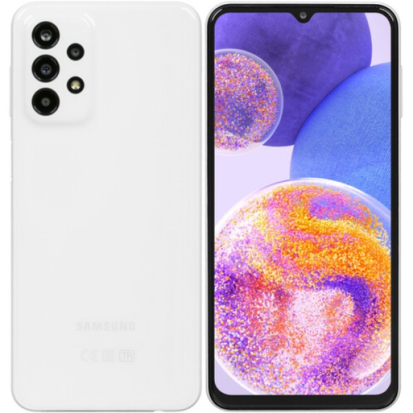 6.6" Смартфон Samsung Galaxy A23 64 ГБ белый