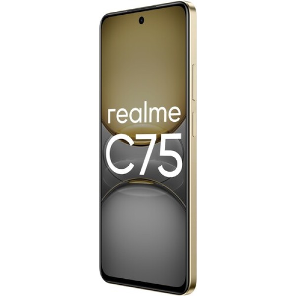 6.72" Смартфон realme C75 256 ГБ золотистый