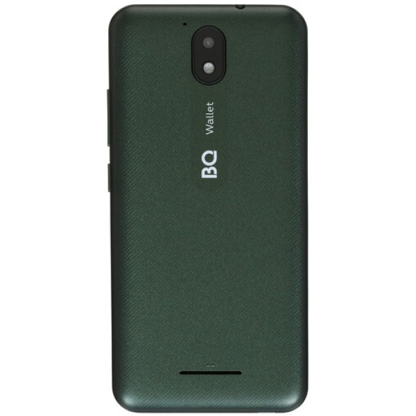 Смартфон BQ 5045L Wallet 4.95" 16Gb Green MT8765WB/4x1.3Ghz/1Gb/960х480/2SIM/LTE/Cam5/2000mAh/Android 10