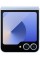 6.7" Смартфон Samsung Galaxy Z Flip6 256 ГБ голубой