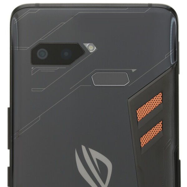 Смартфон Asus ROG Phone ZS600KL 6" 128Gb Black 8(4x2,8Ghz+4x1,8Ghz)/8192Mb/2160х1080/AMOLED/2SIM/LTE/NFC/Cam13+5/4000mAh/Android 8.1