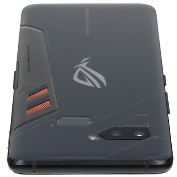 Смартфон Asus ROG Phone ZS600KL 6" 128Gb Black 8(4x2,8Ghz+4x1,8Ghz)/8192Mb/2160х1080/AMOLED/2SIM/LTE/NFC/Cam13+5/4000mAh/Android 8.1