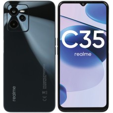 6.6" Смартфон realme C35 64 ГБ черный
