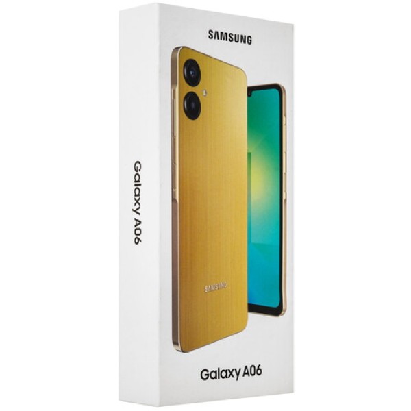 6.7" Смартфон Samsung Galaxy A06 64 ГБ золотистый