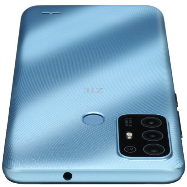 6.52" Смартфон ZTE Blade A52 64 ГБ голубой