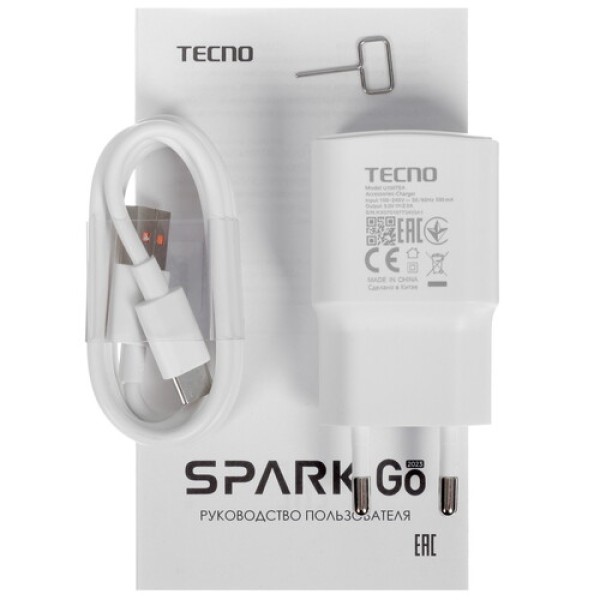 6.56" Смартфон Tecno SPARK GO 2023 64 ГБ черный