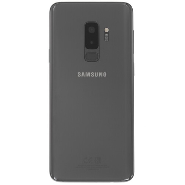 Смартфон Samsung Galaxy S9+ 6.2" 64Gb Grey8(4x2,9Ghz+4x1,9Ghz)/6144Mb/2960x1440/sAMOLED/2SIM/LTE/NFC/IP68/Cam12+12/3500mAh/Android 8.0