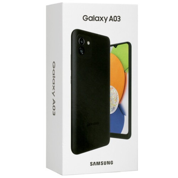6.5" Смартфон Samsung Galaxy A03 32 ГБ черный