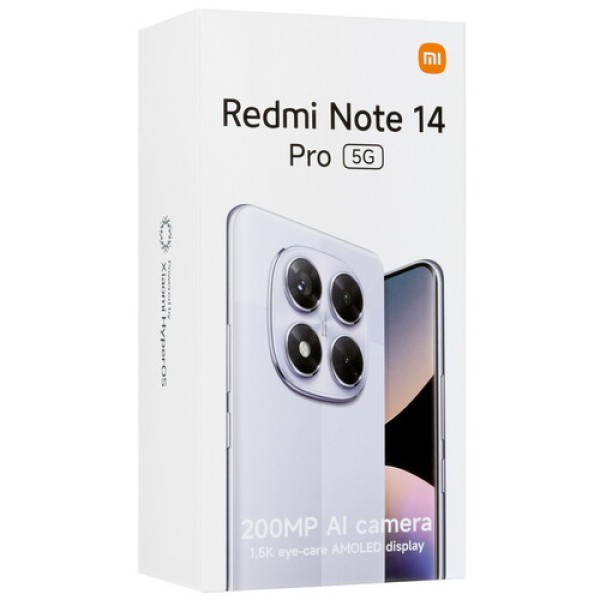 6.67" Смартфон Xiaomi Redmi Note 14 Pro 5G 512 ГБ черный