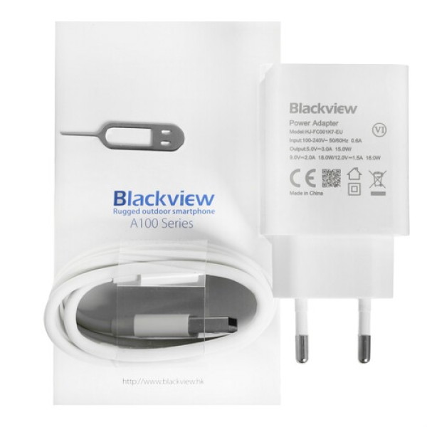 6.67" Смартфон Blackview A100 128 ГБ зеленый