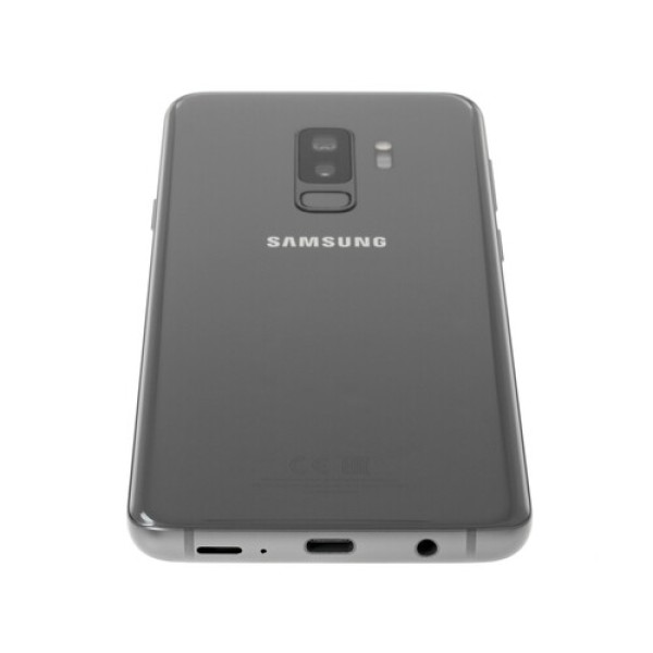 Смартфон Samsung Galaxy S9+ 6.2" 64Gb Grey8(4x2,9Ghz+4x1,9Ghz)/6144Mb/2960x1440/sAMOLED/2SIM/LTE/NFC/IP68/Cam12+12/3500mAh/Android 8.0