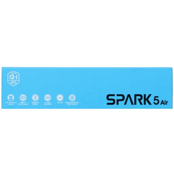 6.95" Смартфон Tecno SPARK 5 Air 32 ГБ зеленый