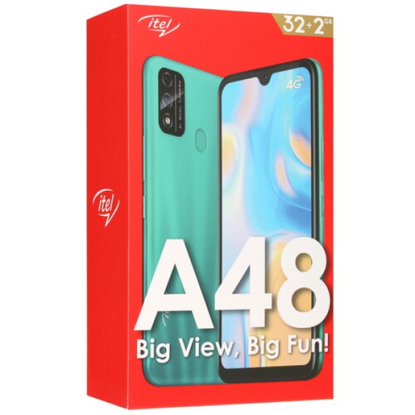 6.1" Смартфон Itel A48 32 ГБ фиолетовый