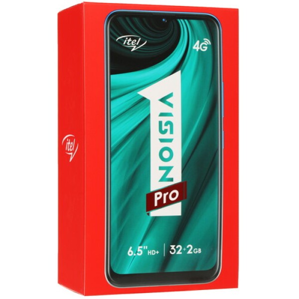6.52" Смартфон Itel Vision 1 Pro 32 ГБ зеленый