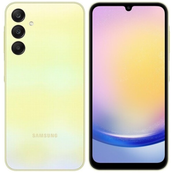 6.5" Смартфон Samsung Galaxy A25 128 ГБ желтый