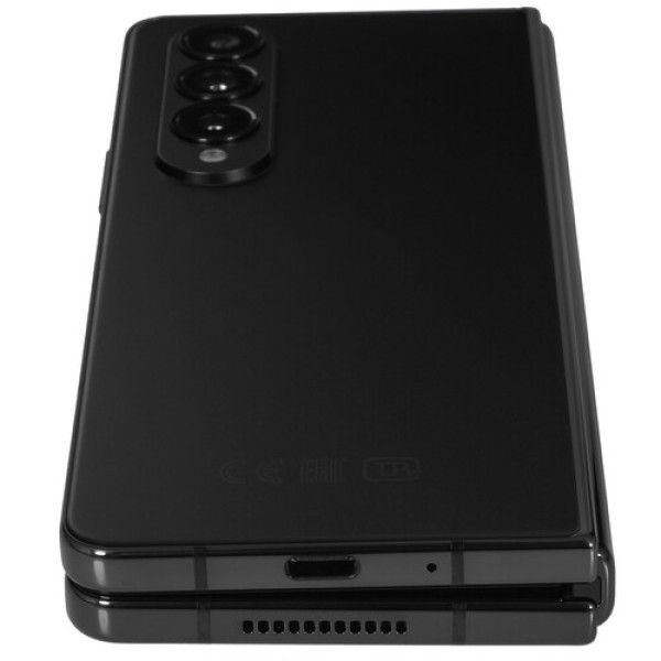 7.6" Смартфон Samsung Galaxy Z Fold4 256 ГБ черный [8x(3.2 ГГц, 2.8 ГГц, 2 ГГц), 12 Гб, 1 SIM, Dynamic AMOLED 2X, 2176x1812, камера 50+12+10 Мп, 5G, G