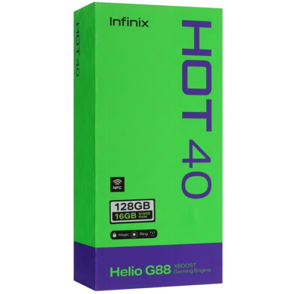 6.78" Смартфон Infinix HOT 40 128 ГБ золотистый