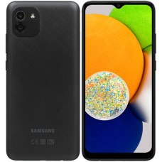 Смартфон Samsung Galaxy A03 3/32Gb [6,5"/LTE/Cam48+2Mpx/5000mAh/Black]