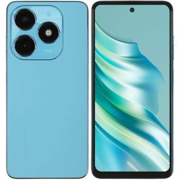 6.56" Смартфон Tecno SPARK 20 256 ГБ голубой