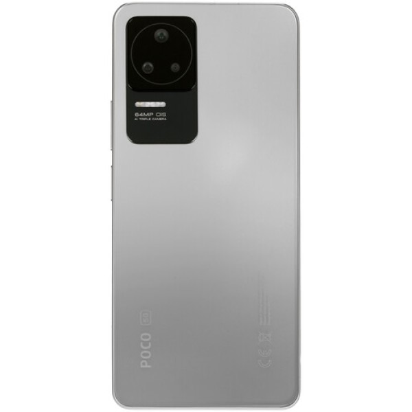 Смартфон Poco F4 8/256Gb [6.67"/5G/NFC/Cam64Mpx/4500mAh/Moonlight Silver]