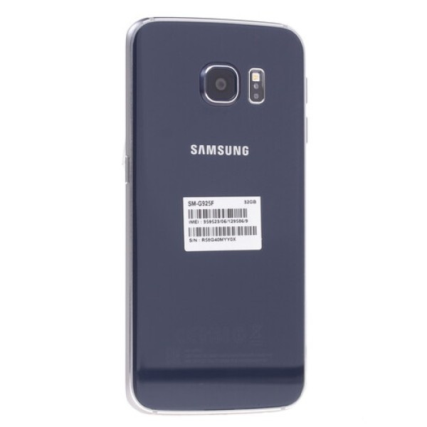 Смартфон Samsung SM-G925 Galaxy S6 edge 5.1" 32Gb Black 8x1.5Ghz/3072Mb/2560x1440/3G/LTE6/GPS/Cam16/2550mAh/Android 5.0