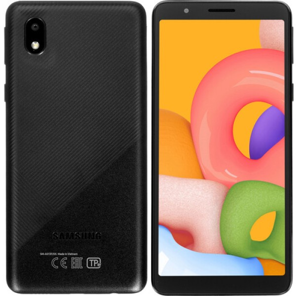 5.3" Смартфон Samsung Galaxy A01 Core 16 ГБ черный