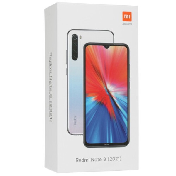 Смартфон Xiaomi Redmi Note 8 2021 4/64Gb [6,3"/LTE/Cam48+8+2+2Mpx/4000mAh/Neptune Blue]