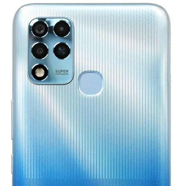 6.82" Смартфон Infinix HOT 11 128 ГБ голубой