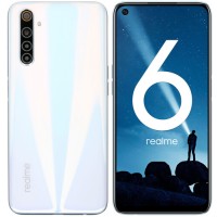 6.5" Смартфон realme 6 8/128 ГБ белый (без NFC)