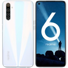 6.5" Смартфон realme 6 8/128 ГБ белый (без NFC)