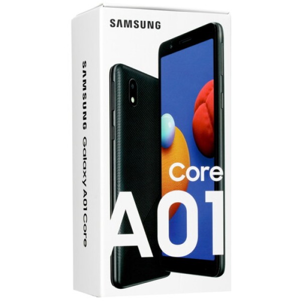 5.3" Смартфон Samsung Galaxy A01 Core 16 ГБ черный