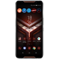 Смартфон Asus ROG Phone ZS600KL 6" 128Gb Black 8(4x2,8Ghz+4x1,8Ghz)/8192Mb/2160х1080/AMOLED/2SIM/LTE/NFC/Cam13+5/4000mAh/Android 8.1