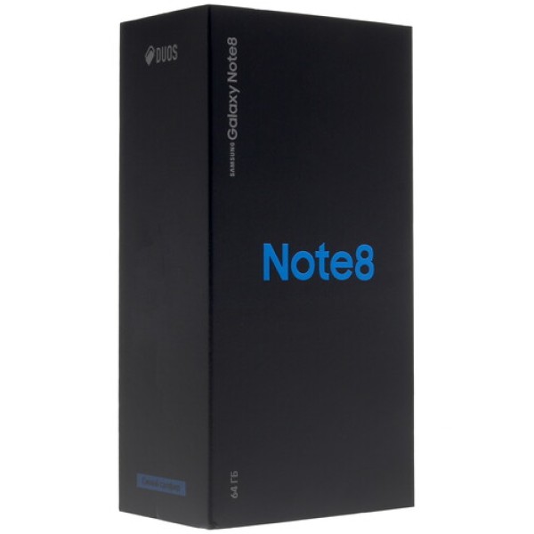 Смартфон Samsung Galaxy Note 8 6.3" 64Gb Blue 8x2,3Ghz/6144Mb/2960x1440/sAMOLED/2SIM/LTE/Cam12+12/3300mAh/Android 7.1