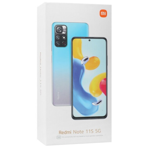 6.6" Смартфон Xiaomi Redmi Note 11S 5G 64 ГБ голубой
