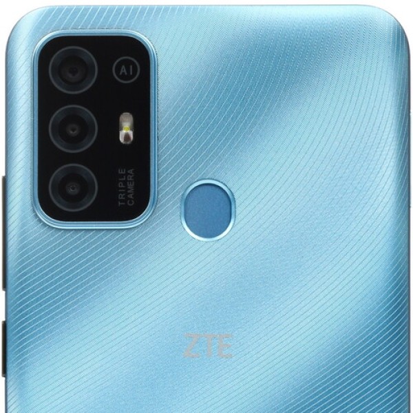 6.52" Смартфон ZTE Blade A52 64 ГБ голубой