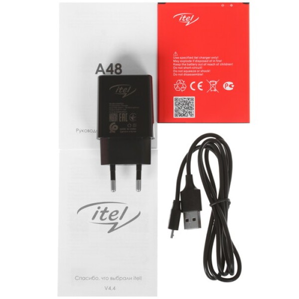 6.1" Смартфон Itel A48 32 ГБ зеленый