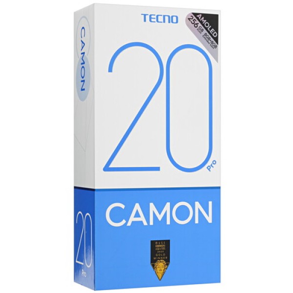 6.7" Смартфон Tecno CAMON 20 Pro 4G 256 ГБ белый