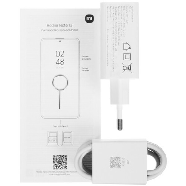 6.67" Смартфон Xiaomi Redmi Note 13 128 ГБ черный