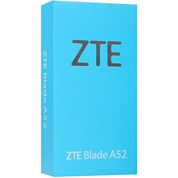 6.52" Смартфон ZTE Blade A52 64 ГБ голубой