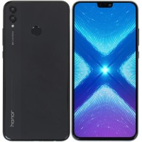 Смартфон Honor 8X 6.5" 64Gb Black 8(4x2.2Ghz+4x1,7Ghz)/4096Mb/2340x1080/2SIM/LTE/NFC/GPS/Cam20+2/3750mAh/Android 8.1