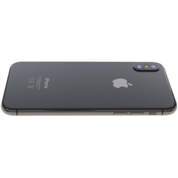 Смартфон Apple iPhone X 5,8" 256Gb Space Grey 6x2.5Ghz/3072Mb/2436х1125/OLED/LTE/IP67/Cam12(x2)/iOS